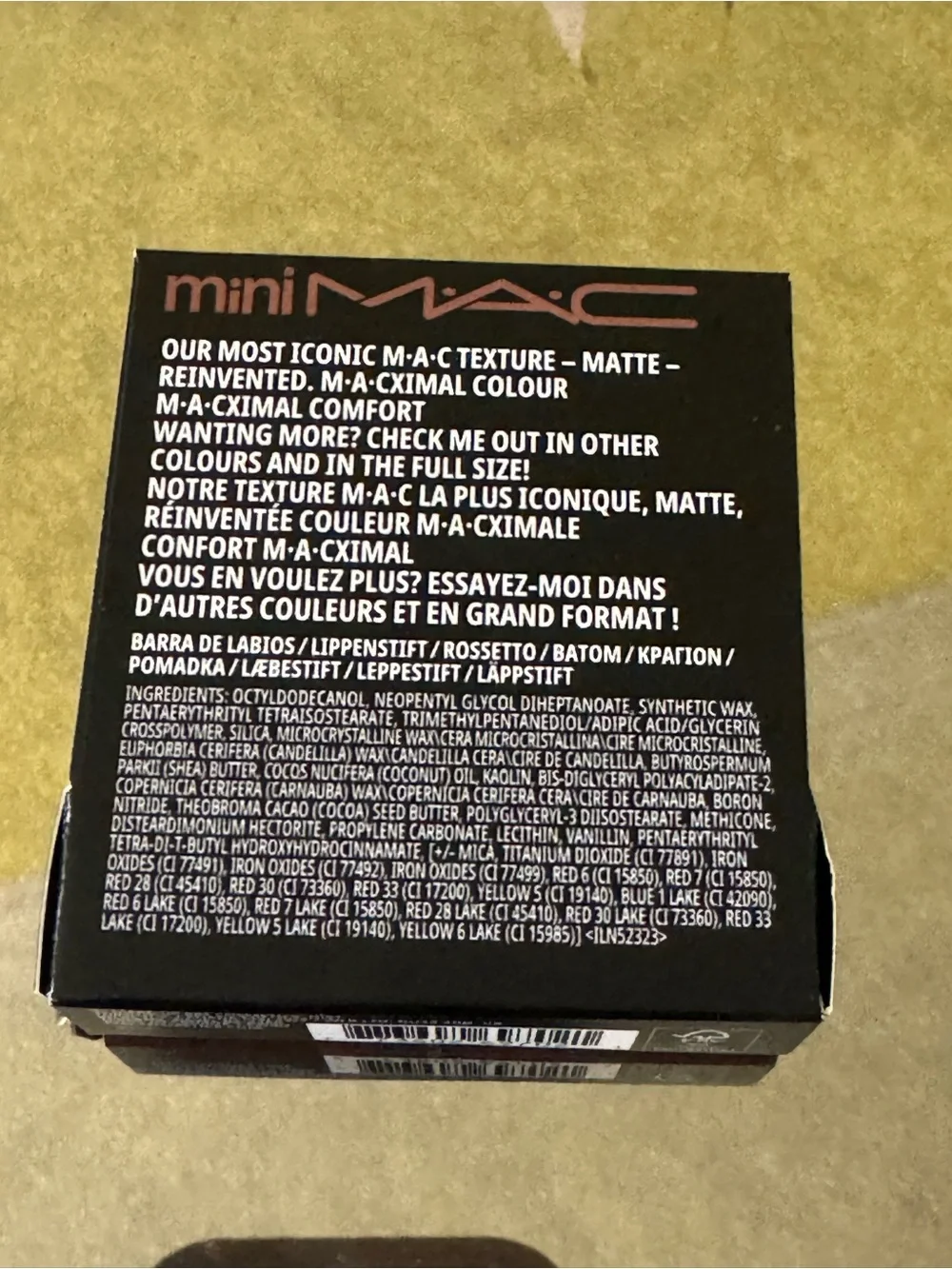 MAC Cosmetics Matte Lipstick Warm Teddy 669 New in Box .05oz MACximal color